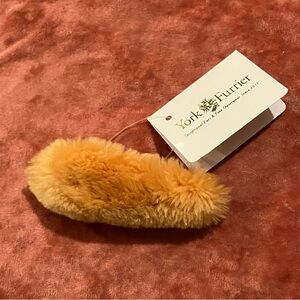 York Furrier Fur Hair Clip Barrette